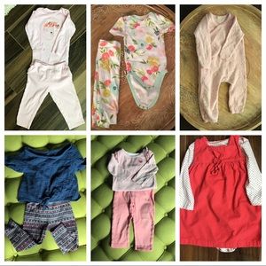 11 Piece Bundle for 12 Month-old Girls
